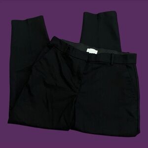 H&M black stretchy dress pants size women’s 10